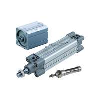 CILINDRO DOBLE EFECTO VASTAGO SIMPLE GRAN DIAMETRO REF. SMC C95SDF160-320